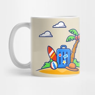 Summer Vacation Travel Mug